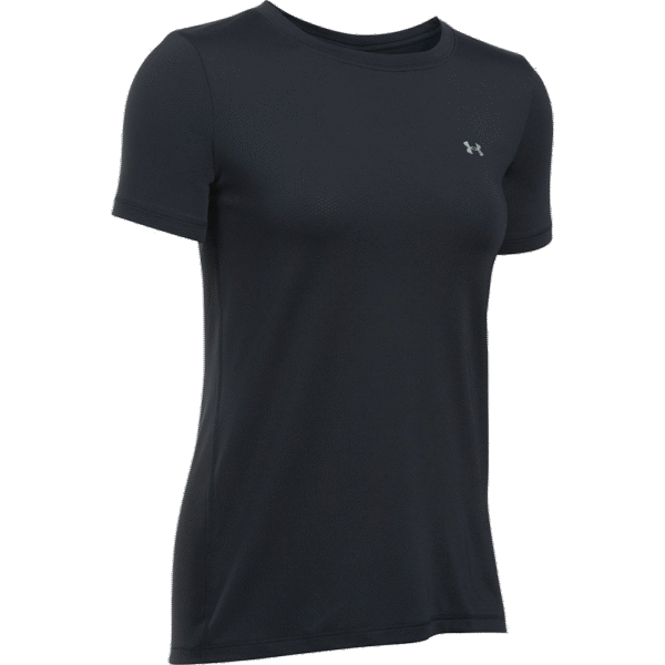 Women's UA HeatGear® Armour Short Sleeve Black