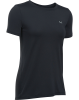Women's UA HeatGear® Armour Short Sleeve Black