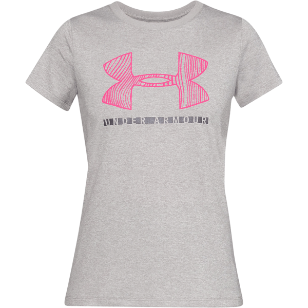 Women's Under Armour Tech™ Short Sleeve Graphic Light Gray
