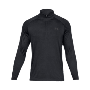 Under Armour Tech™ ½ Zip Långärmad funktionströja Svart