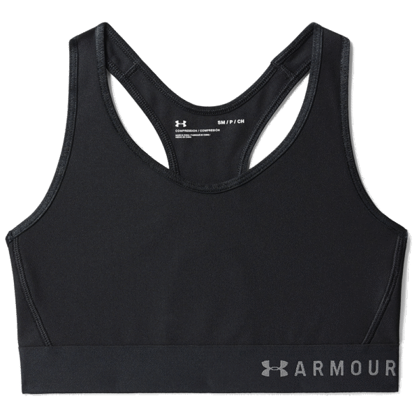 Under Armour Mid Keyhole Sport BH Svart