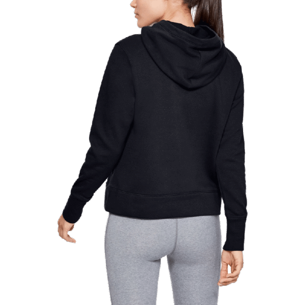 Under Armour Rival Fleece Logo Hoodie Svart