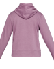 Under Armour Rival Fleece Logo Hoodie Lila
