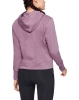 Under Armour Rival Fleece Logo Hoodie Lila