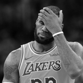 LeBron Struggles